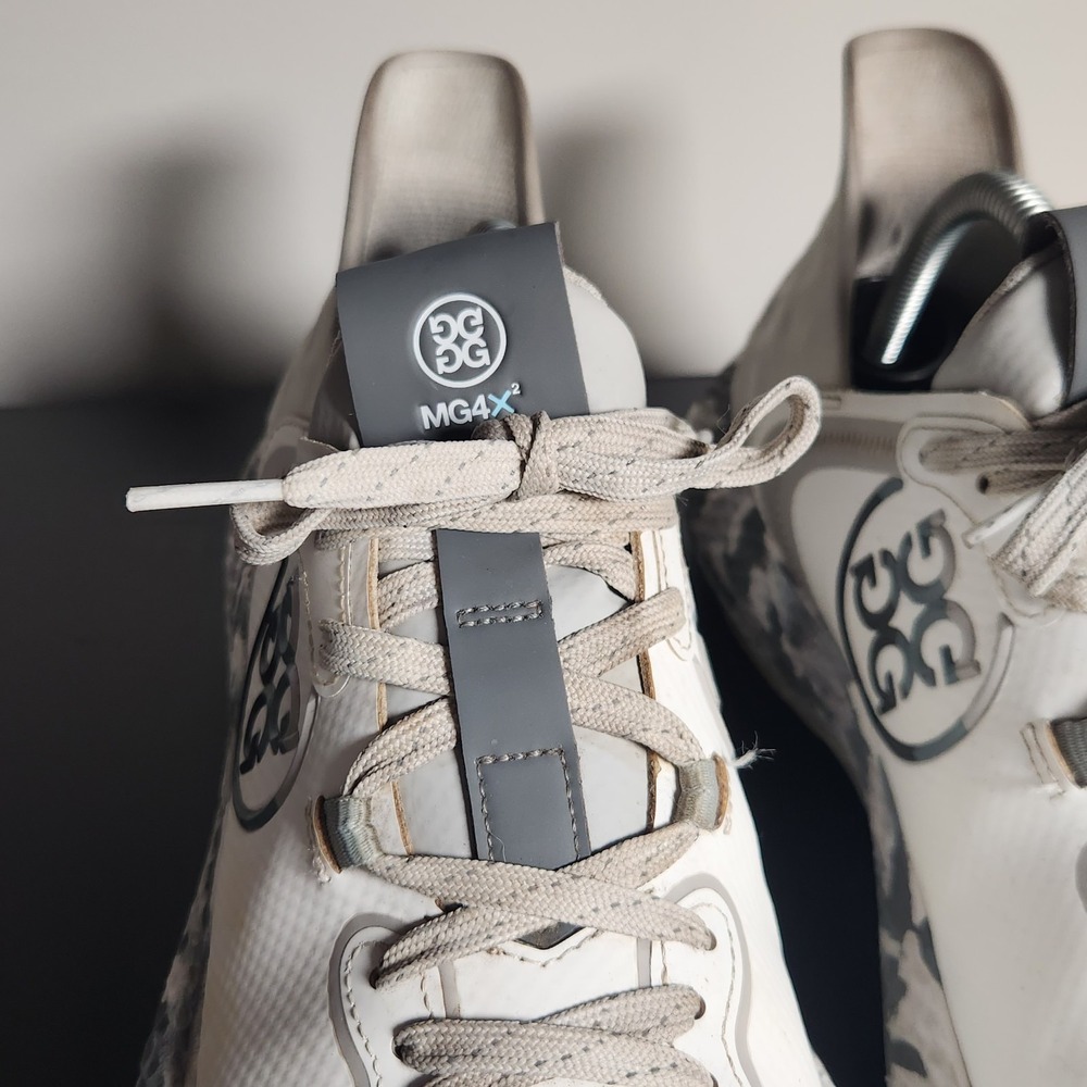 G/FORE Golf Shoes Mens 10 White Gray Camo MG4X2 Hybrid GMF000089-GC/PW - Picture 5 of 13